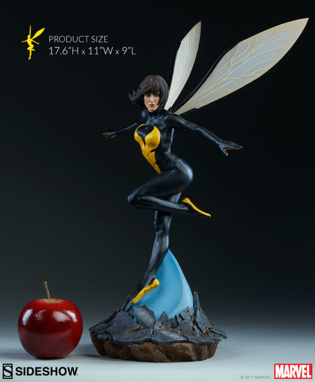 Size Comparison Wasp Sideshow Statue Avengers Assemble