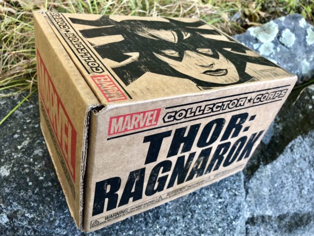 Funko Thor Ragnarok Collector Corps Box Review Spoilers Unboxing Photos