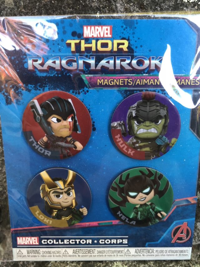 Thor Ragnarok Collector Corps Magnets Set