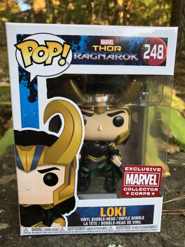 Marvel Collector Corps Loki POP Vinyl Exclusive Ragnarok