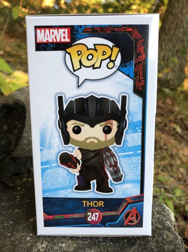 Gladiator Thor Funko POP Vinyl Box Side Art