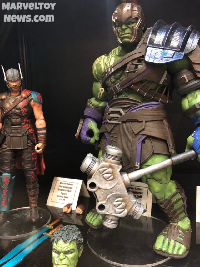 NYCC 2017 Marvel Select Thor Ragnarok Figures Photos