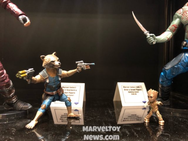 Marvel Select Rocket Raccoon and Baby Groot Figures