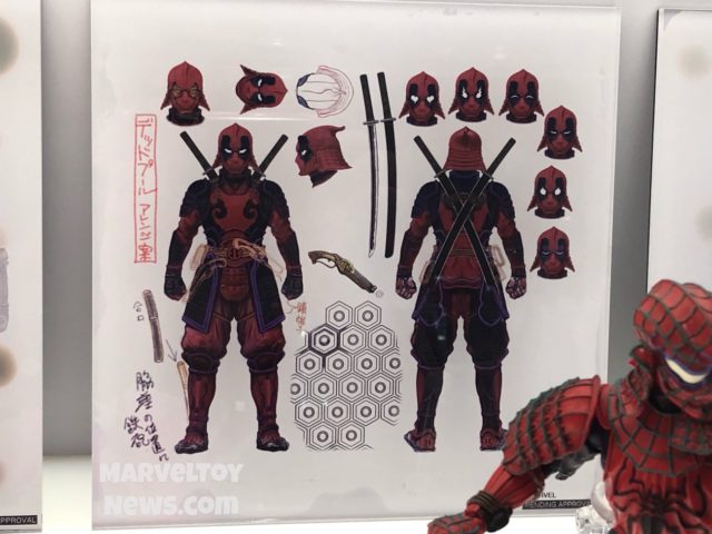 Samurai Deadpool Realization Concept Design NYCC 2017