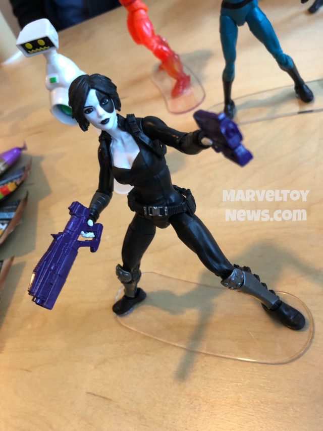 Deadpool Marvel Legends Domino Figure NYCC 2017