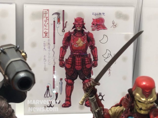 Manga Realization Daredevil Figure Concept Art NYCC 2017