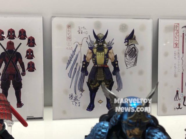 Bandai NYCC 2017 Samurai Wolverine Realization Concept Art