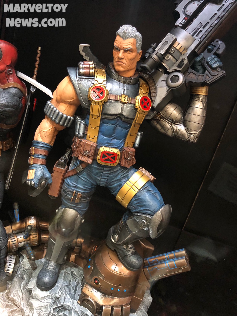 marvel premier cable statue