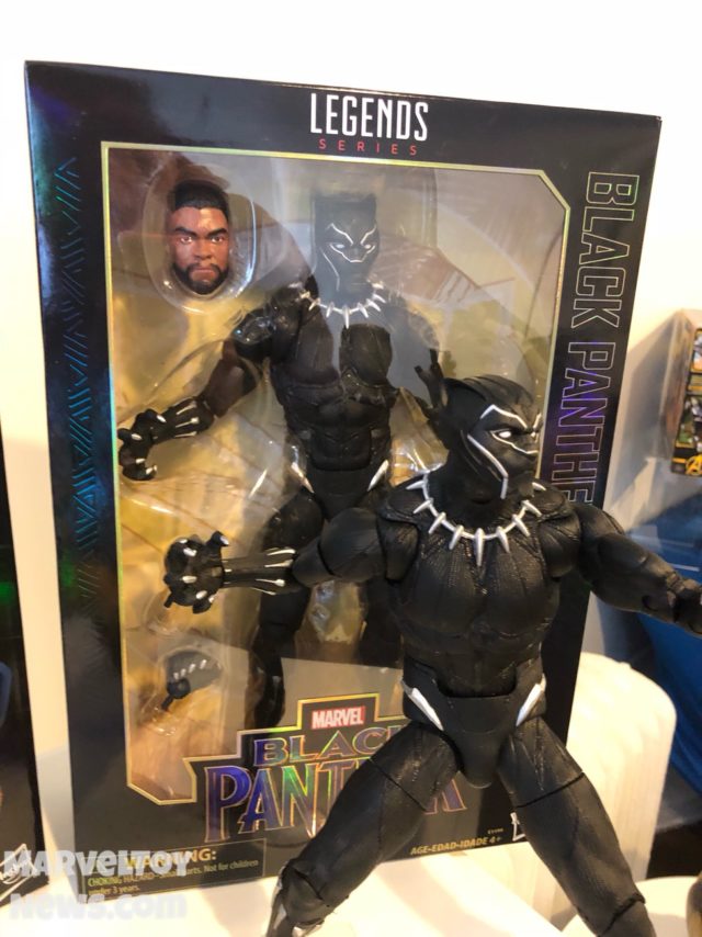 12" Marvel Legends Black Panther Movie Figure Packaged