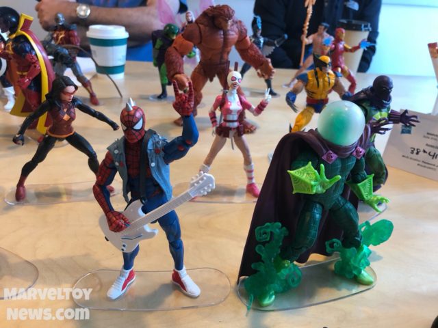 Spider-Man Legends 2018 Figures Spider-Punk Mysterio Gwenpool