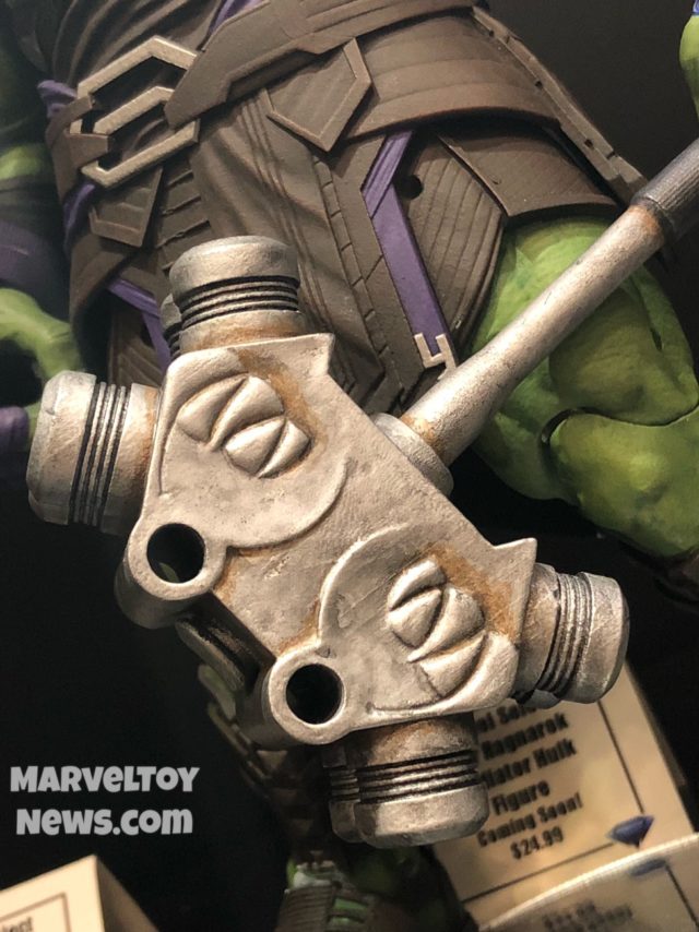 Close-Up of Gladiator Hulk Hammer Close-Up