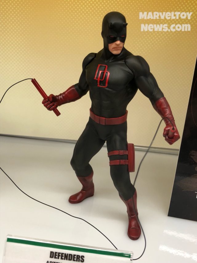 Black Costume Daredevil Kotobukiya ARTFX+ Statue NYCC 2017