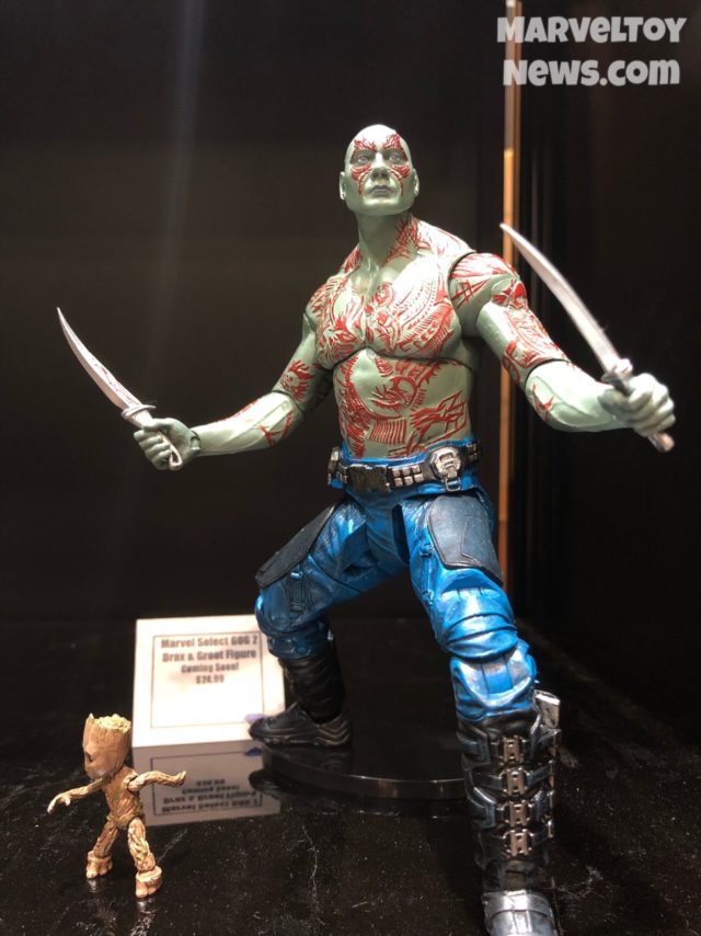 NYCC 2017 Marvel Select Drax and Baby groot