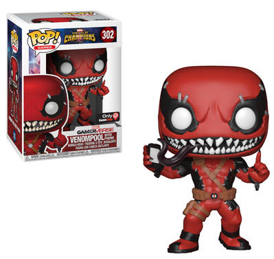 Gamestop Venompool with Phone Funko POP Vinyl Exclusive