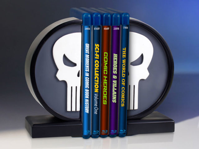 Gentle Giant Punisher Logo Bookends