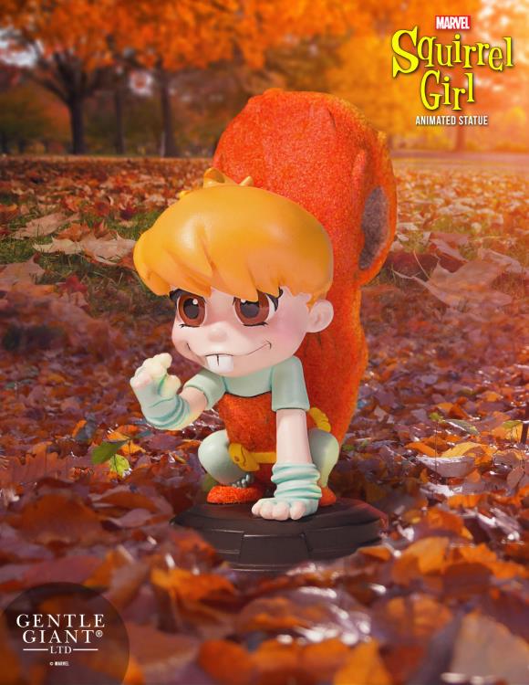 Gentle Giant Squirrel Girl Animated Statue Poster Skottie Young