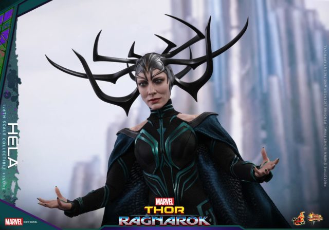 Hot Toys Cate Blanchett Portrait Hela Head MMS