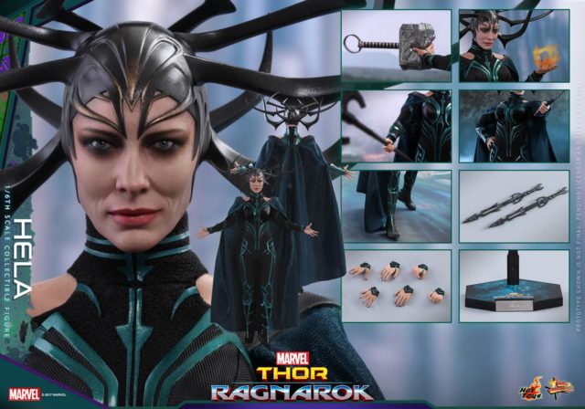 Hot Toys Hela Figure and Accessories