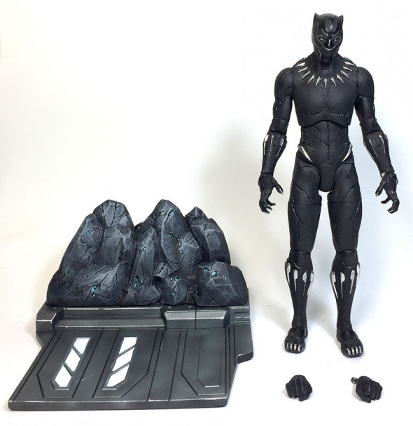 black panther stretchy toy