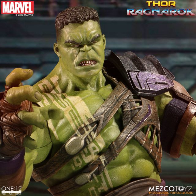 Mezco Gladiator Hulk Head without Helmet