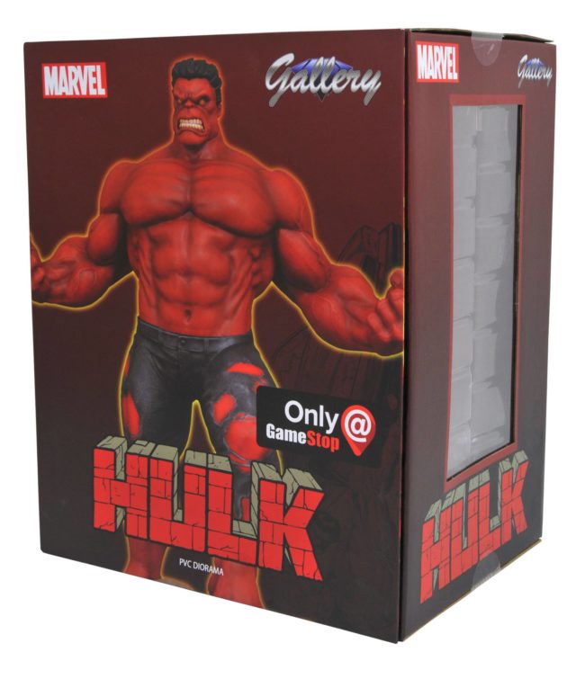 Red Hulk Gamestop Exclusive Marvel Gallery PVC Figure