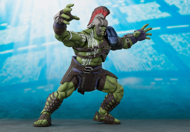 S.H. Figuarts Thor Ragnarok Hulk Figure Grappling Hands