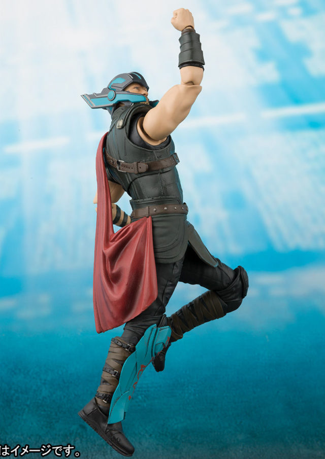 SH Figuarts Thor Ragnarok Gladiator Thor Figure Sculpted Cape