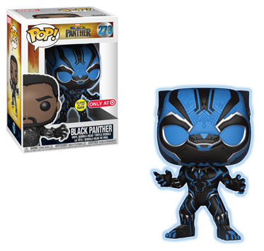 Target Exclusive Glow Black Panther POP Vinyls Figure