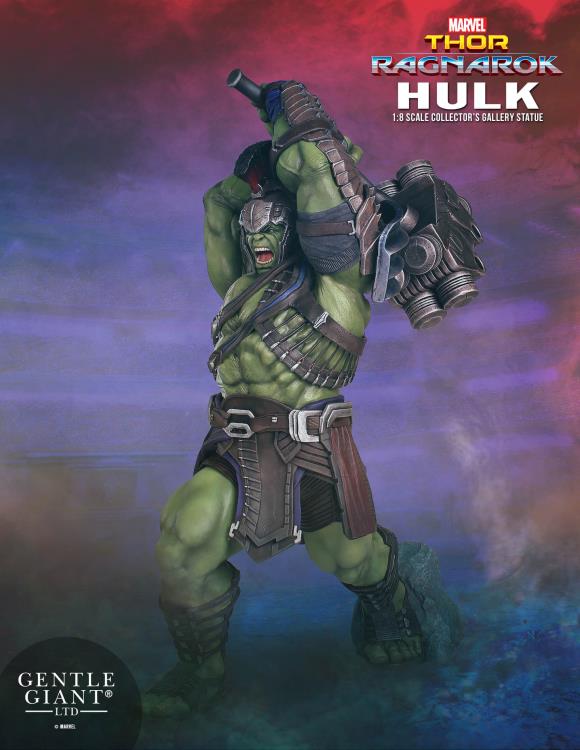 Thor Ragnarok Gentle Giant Gladiator Hulk Collector's Gallery Statue Poster