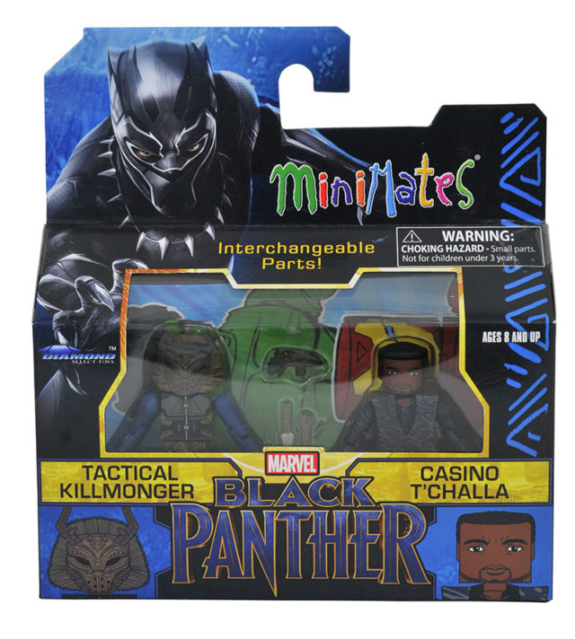 Walgreens Exclusive Minimates Casino T'Challa and Tactical Killmonger Figures