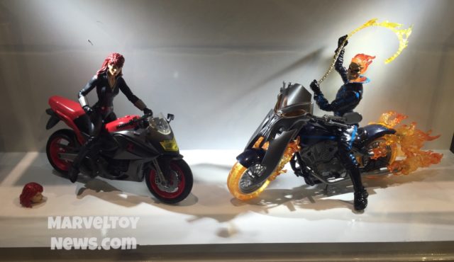 Hascon 2017 Marvel Legends Black Widow and Ghost Rider