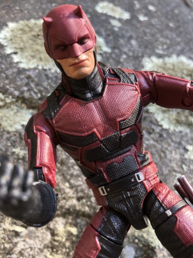 Close-Up of Netflix Daredevil Head Sculpt Charlie Cox