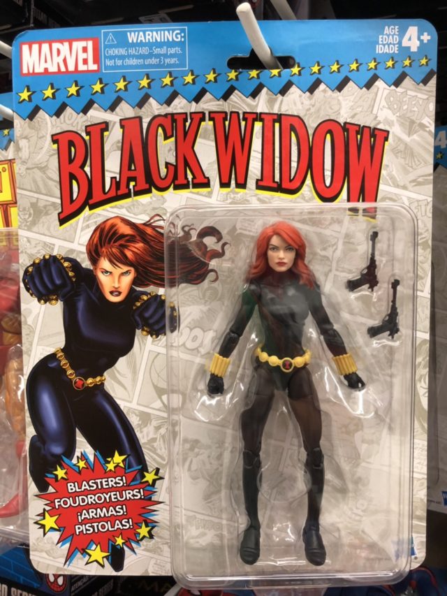 Marvel Legends Black Widow Classic Figure Toybiz Series