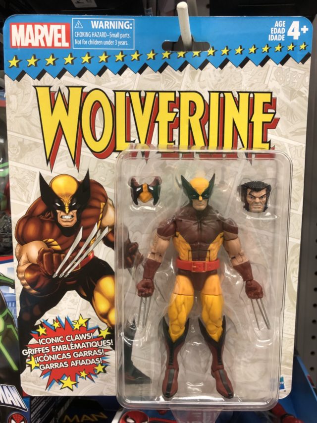 Marvel Legends Vintage Wolverine Figure Packaged