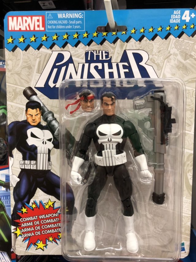 Vintage Punisher Marvel Legends Figure Packaged