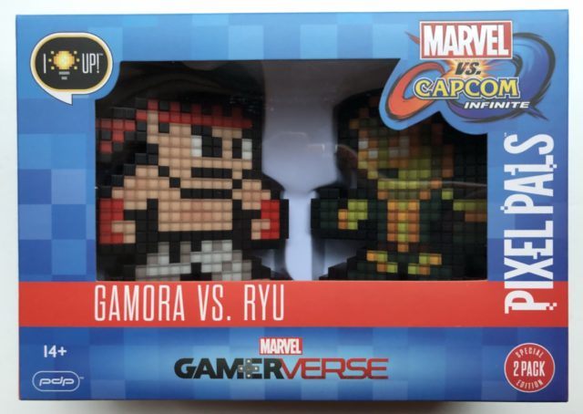 Marvel vs. Capcom Gamora vs. Ryu Pixel Pals Set Box