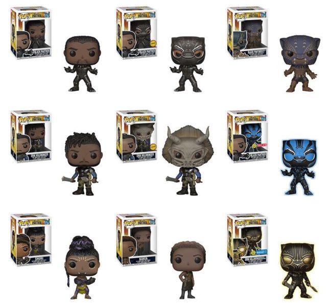 black panther pop vinyls