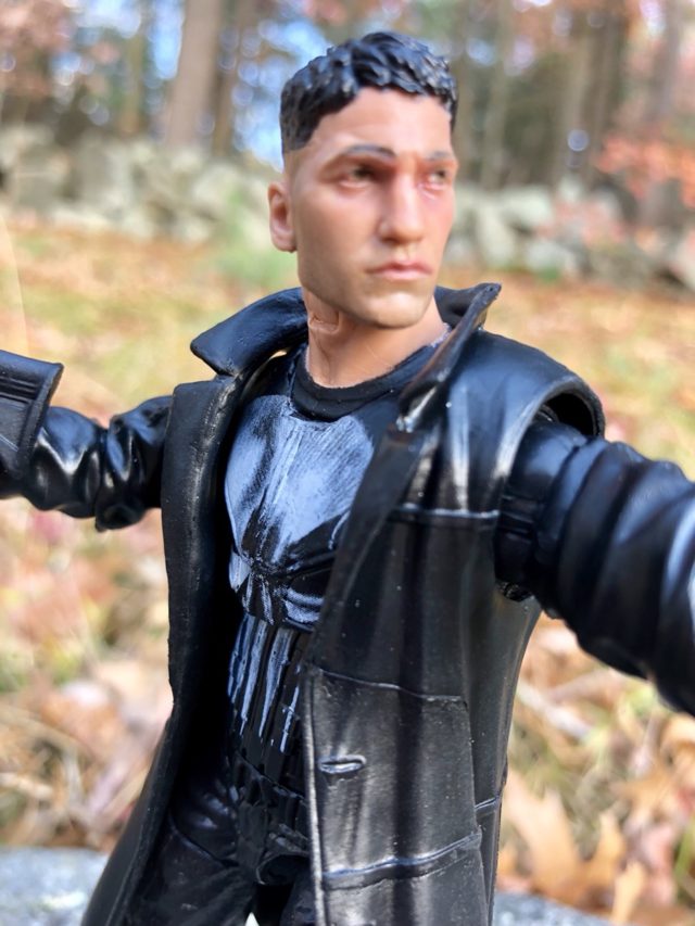 Wonky Eye Paint on Punisher Marvel Legends Action Figure