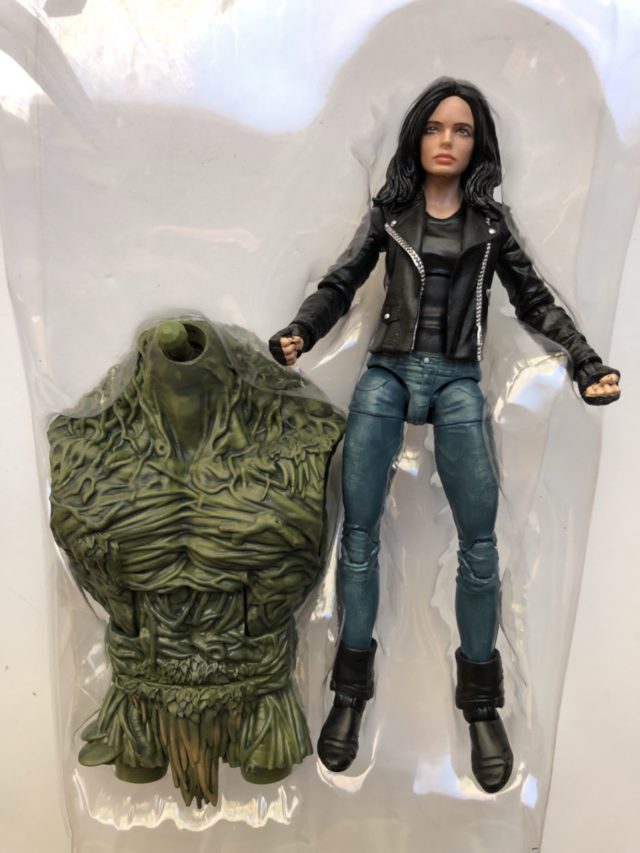 Marvel Legends Netflix Jessica Jones with Man-Thing BAF Torso