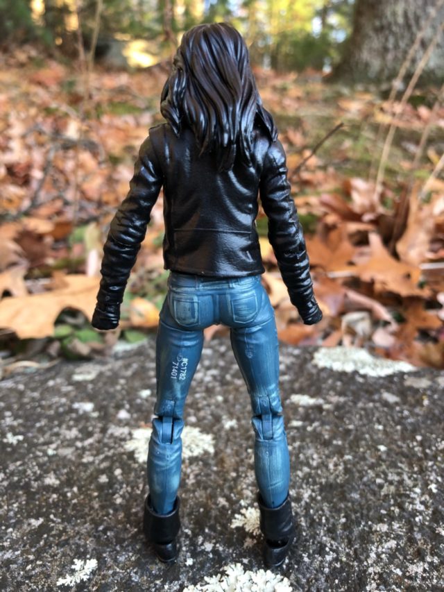 Back of Netflix Jessica Jones Marvel Legends Action Figure