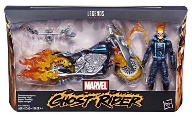 Marvel Legends Ghost Rider & Motorcycle Set Packaged