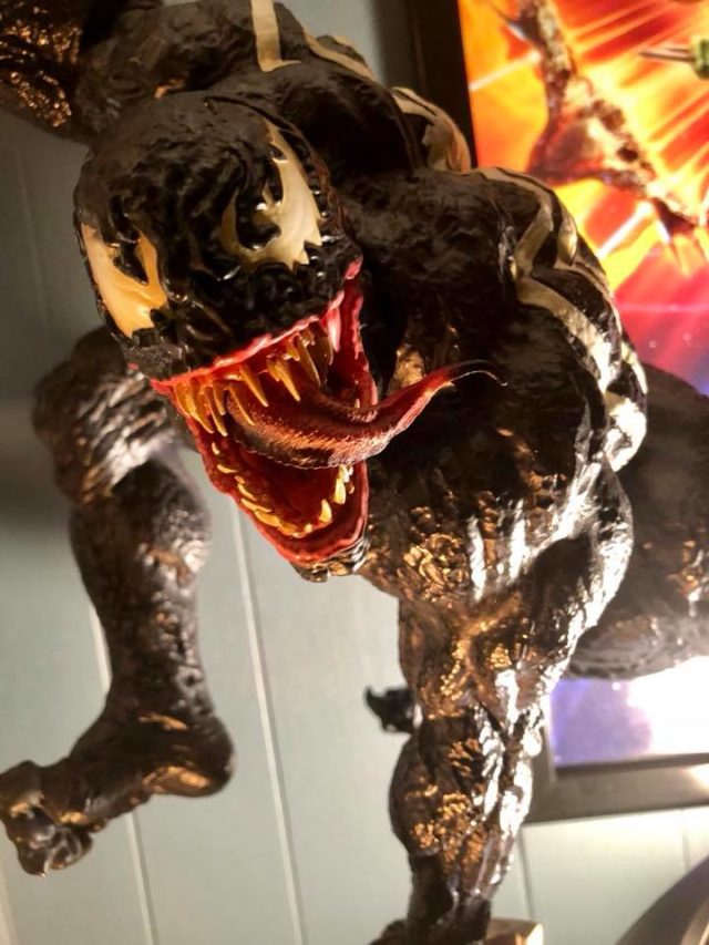 Close-Up of Venom PFF Head Sideshow 2017