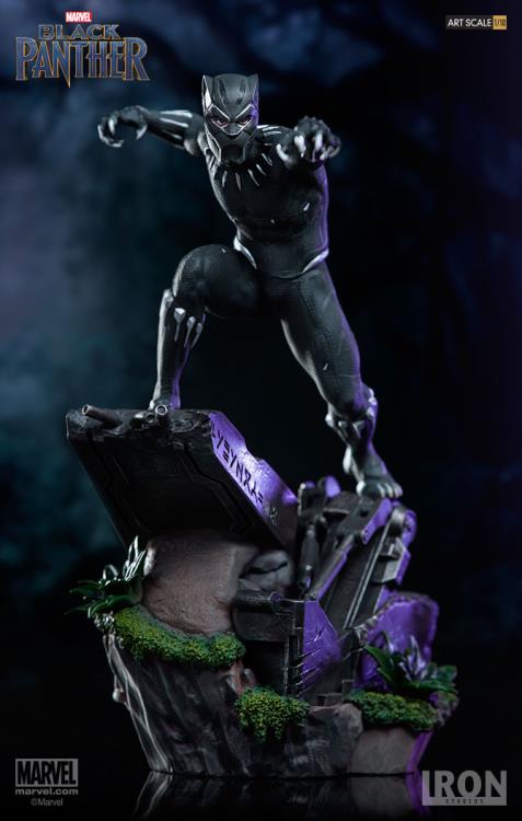 Iron Studios Black Panther Battle Diorama Series Statue