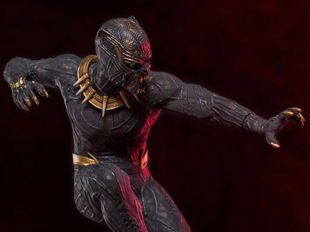 Iron Studios Erik Killmonger Statue