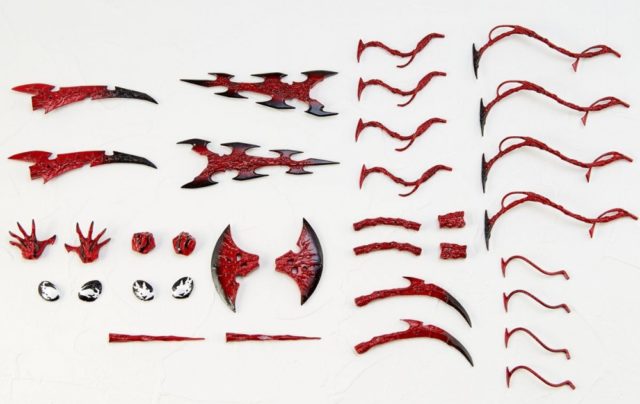 Kaiyodo Carnage Revoltech Accessories