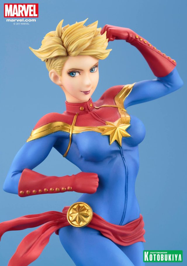 Kotobukiya Bisjoujo Captain Marvel Close-Up Head Pre-Order