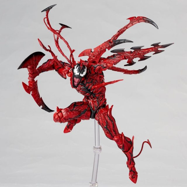 Revoltech Carnage Figure with Scythe and Axe Hands