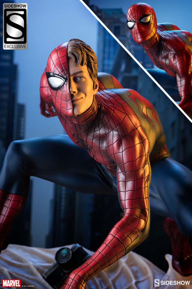 Sidehow Mark Brooks Spider-Man Exclusive Head Peter Parker