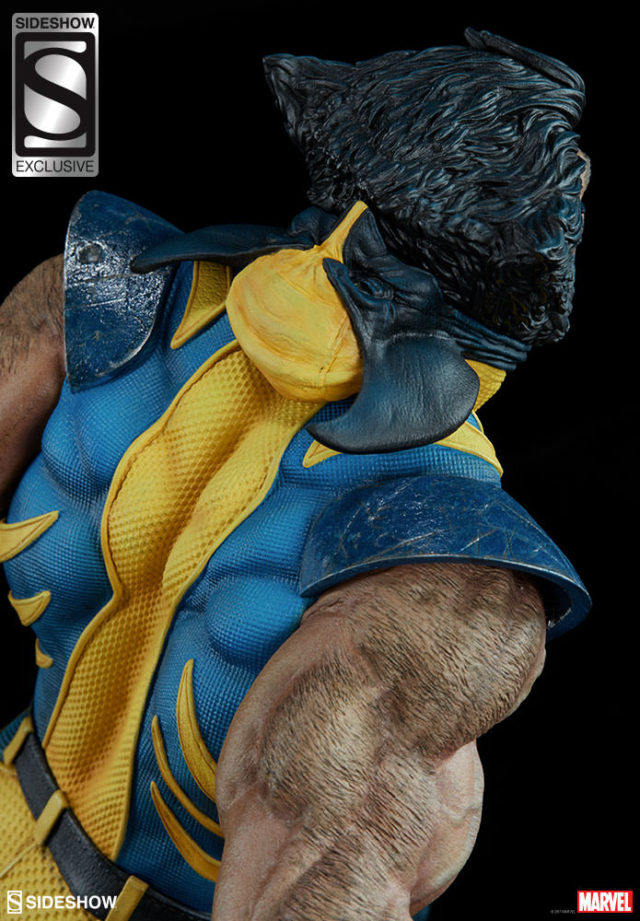 Sideshow Exclusive Unmasked Wolverine Head Premium Format Figure