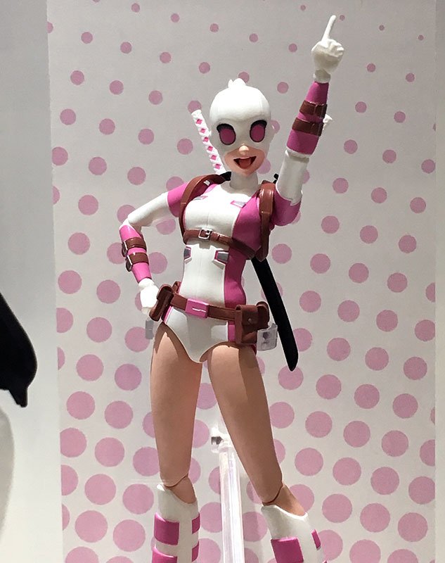 Tokyo Comic Con 2017 MAFEX Gwenpool Figure Close-Up